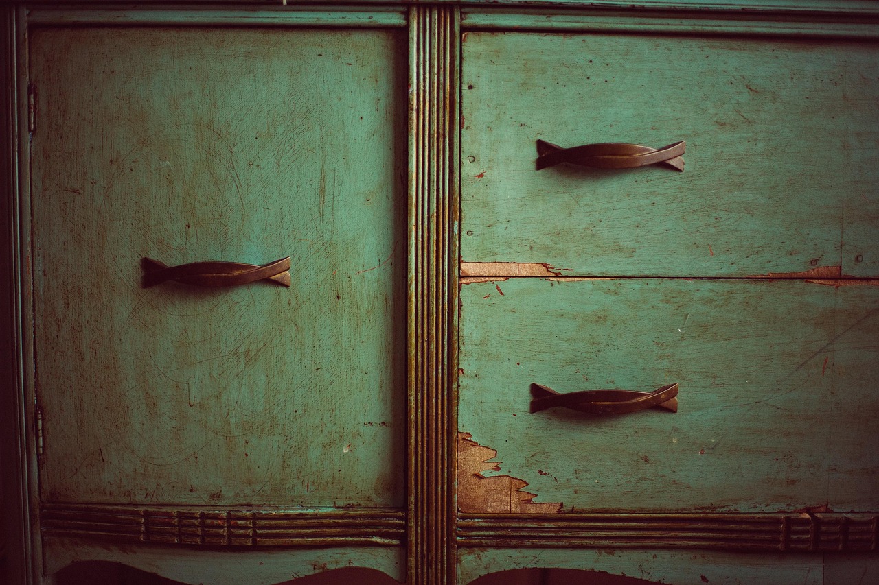 Armoire ancienne restaurée